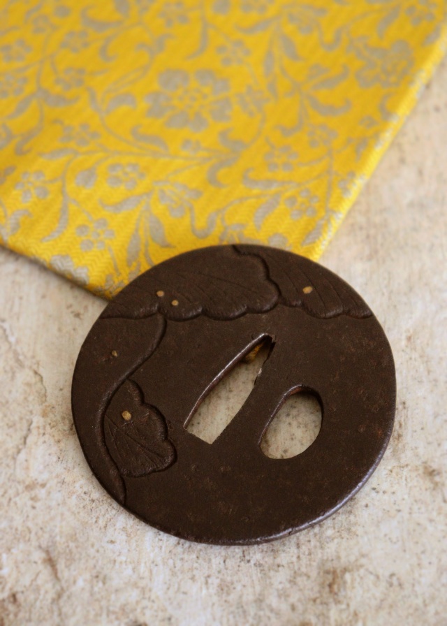 鉄鍔　鐔　刀鍔　骨董　脇差