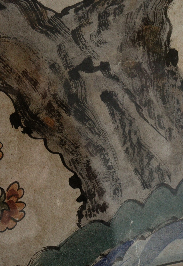 李朝民画　李朝　韓国骨董　韓国アンティーク　李朝民画　李朝工藝　絵画
