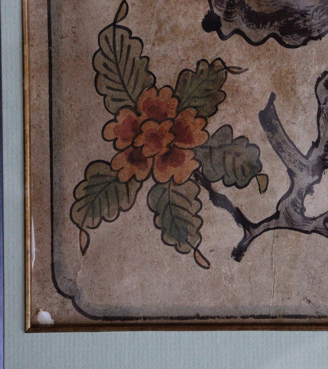 李朝民画　李朝　韓国骨董　韓国アンティーク　李朝民画　李朝工藝　絵画