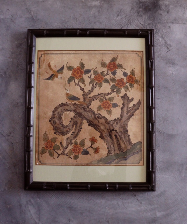 李朝民画　李朝　韓国骨董　韓国アンティーク　李朝民画　李朝工藝　絵画
