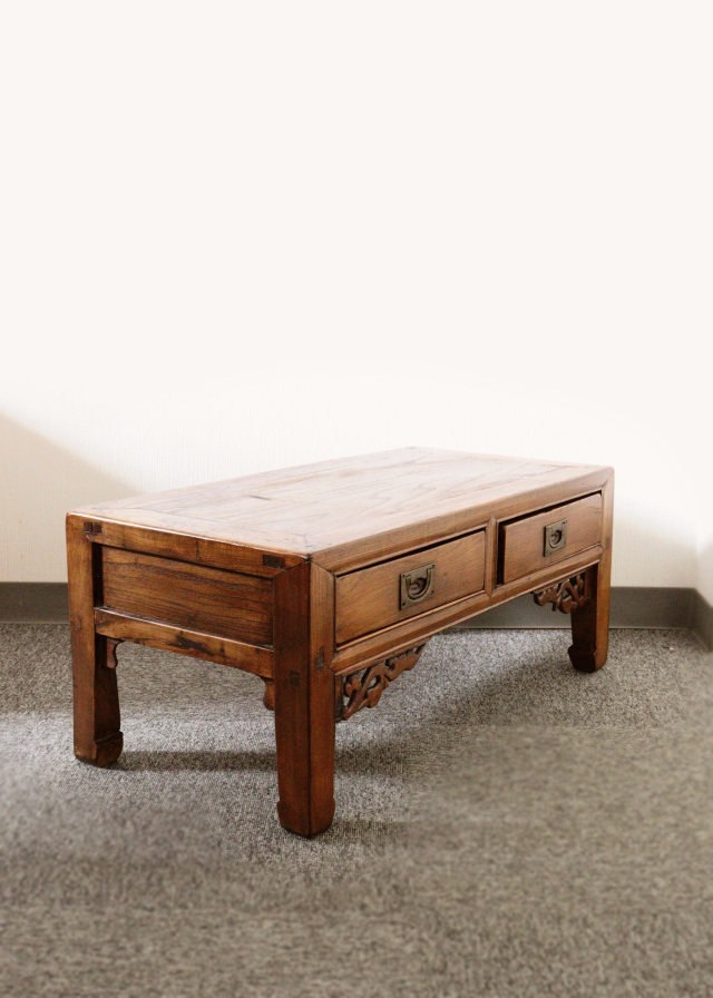 李朝　文机　　韓国アンティーク家具　机　テーブル　李朝家具　古道具　