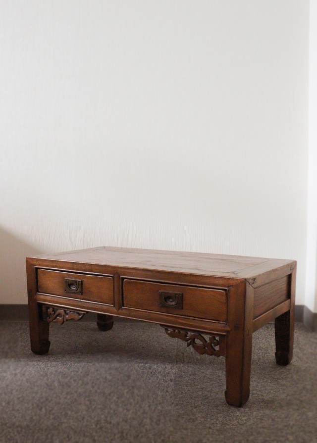 李朝 文机 韓国アンティーク家具 机 テーブル 李朝家具 古道具 Antique