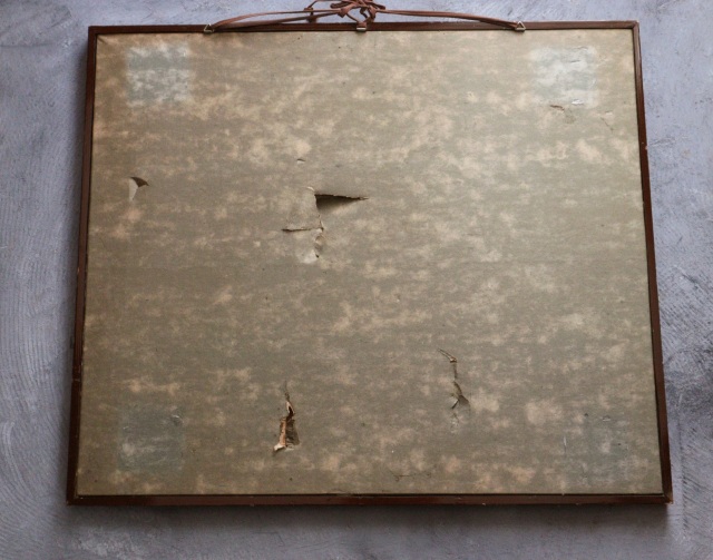 長華崖（ちょうかがい)　日本画　古絵　絵画　インテリア　ピクチャー　アート