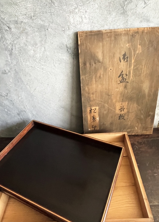紫壇　お盆　アンティーク　古美術　煎茶 紫壇 お盆 アンティーク 古美術 煎茶