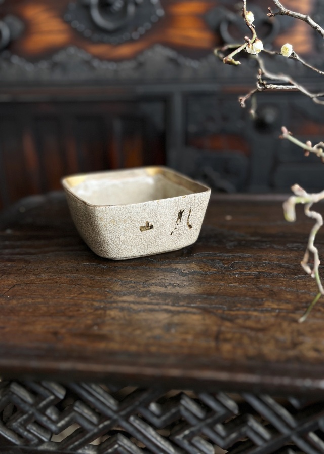 京焼　尾形乾山銘有り　四方向付