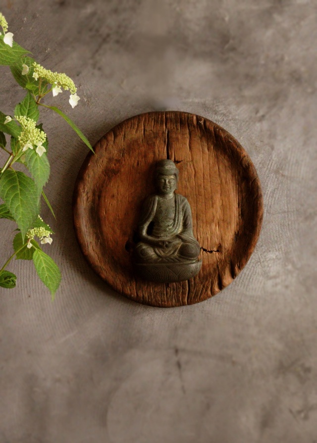 掛仏　掛け仏  仏像  時代仏 　骨董　座像　仏教美術　古仏