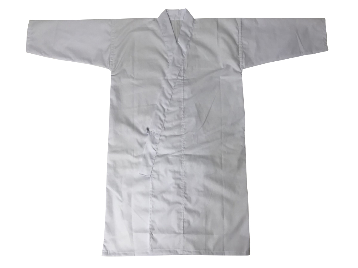 ネル付き　着物下道着　筒袖　S～2L　【H-236】　冬用　防寒対策　つつそで　弓道　弓具　弓道着