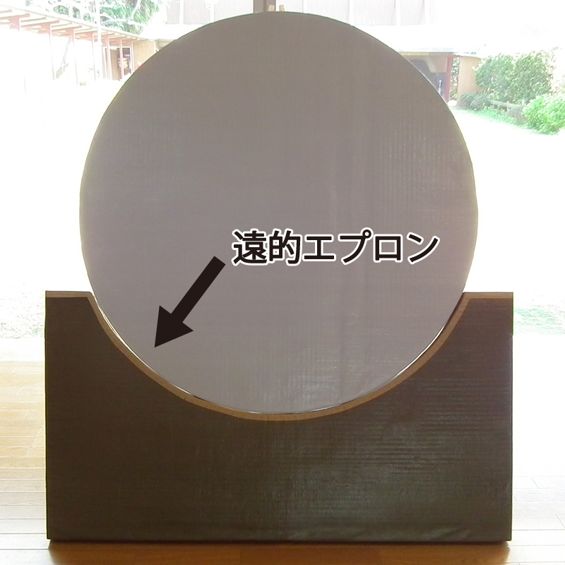 遠的エプロン　ダブル用【I-027】【個人宅配送不可】