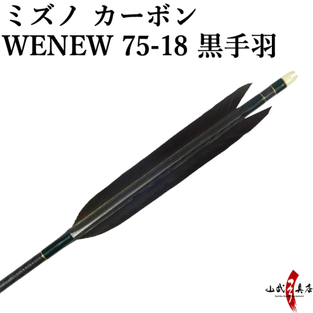 弓道 矢 ミズノ SSTカーボン 8024s 93.5cm 矢筒・巻藁矢付き（【梓 