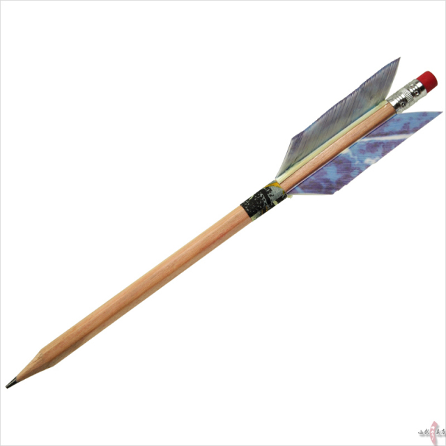 矢龍オリジナルえんぴつ矢 鉛筆矢 【筆記用具/文房具】【L-121】