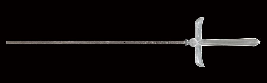 商品番号：Q-018　十文字槍　延寿宣勝作　嘉永三年八月日(一八五〇)