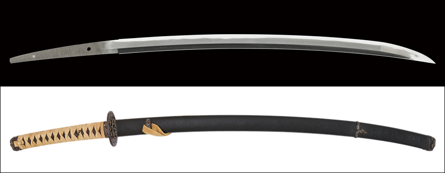 商品番号：P-993　刀　寿命　特別保存刀剣鑑定書付き　拵え付き　『美濃刀大鑑』所載品