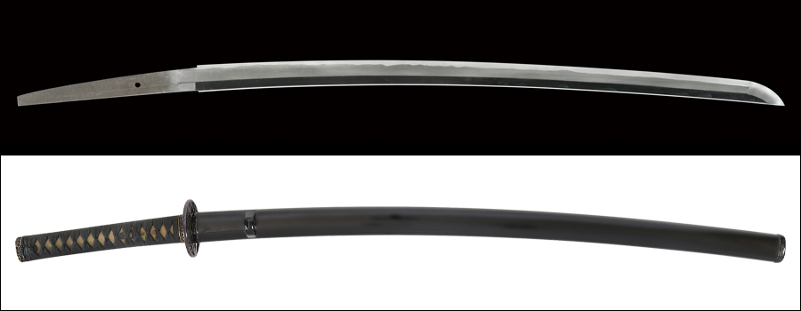 【売約済】商品番号：Q-055　刀　宮川宗次(山浦真雄高弟)　保存刀剣鑑定書付き　拵え入り