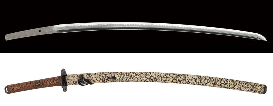 【売約済】商品番号：Q-149　刀　無銘(美濃兼常)　拵え入り　内外特別貴重認定書付き