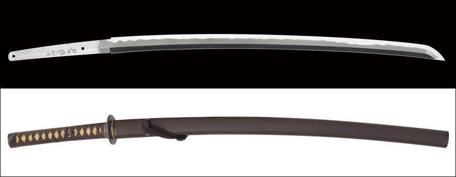 商品番号：Q-176　刀　日州国正作(松葉国正)(現景正)　令和元年小春(二〇一九)　無鑑査刀匠　拵え入り　注文打ち特注品