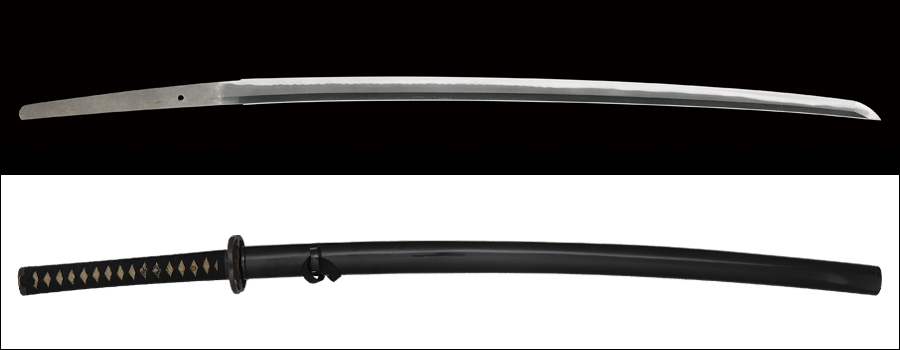 商品番号：Q-450　刀　生ぶ無銘　拵え入り