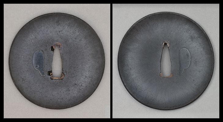 鍔：阿弥陀鑢図 Tsuba:Amida Yasuri Zu