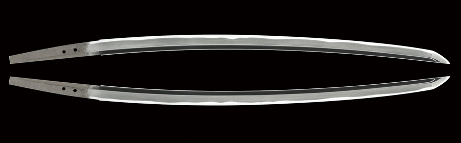 【売約済】商品番号：V-2183　刀　無銘(伝相州貞宗)　第十二回重要刀剣指定品(昭和三十九年)(一九六四)　探山先生鞘書き有り　本阿弥光忠折紙付き(宝永七年)(一七一〇)　大和国郡山藩主柳沢家伝来品