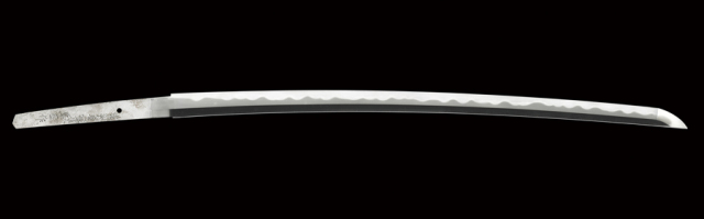 商品番号：Q-222　刀　濃州武芸八幡住兼圀作　平成三年七月吉日(一九九一)　無鑑査刀匠