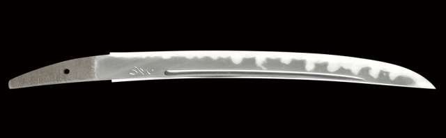 商品番号：Q-059　脇差し　相州住綱廣　特別保存刀剣鑑定書付き　探山先生鞘書き有り