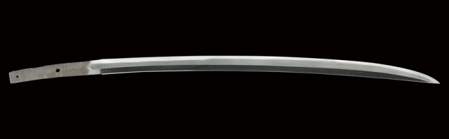 商品番号：Q-117　薙刀直し脇差し　備州長船景宗　観応二年八月日(一三五一)　保存刀剣鑑定書付き