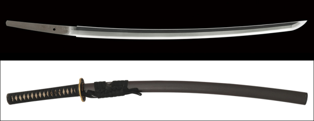 【売約済】商品番号：Q-150　刀　肥前国忠吉(八代)　特別貴重刀剣認定書付き　拵え付き(特別貴重小道具認定書付き)