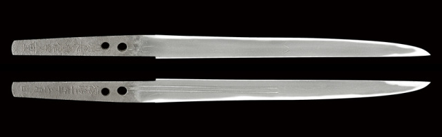 商品番号：Q-177　短刀　備州長船住守重(元重の父)　徳治二年五月日(一三〇七)　特別保存刀剣鑑定書付き