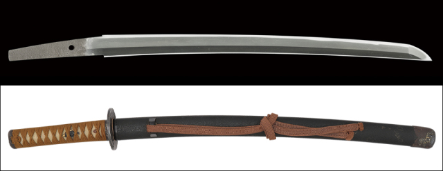 【売約済】商品番号：Q-243　脇差し　於南紀重国造(初代)　特別保存刀剣鑑定書及び特別貴重刀剣認定書並びに藤代義雄鑑定書付き　『日本刀工辞典(新刀篇)(藤代義雄著)』所載品　拵え付き