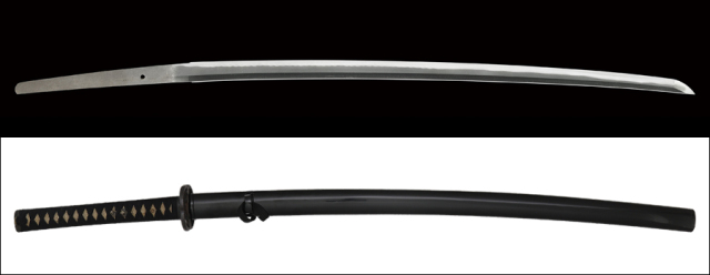 商品番号：Q-450　刀　生ぶ無銘　拵え入り
