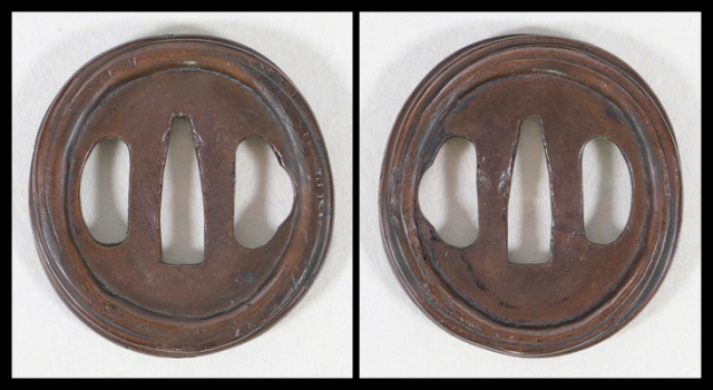 鍔:縄目の図 Tsuba:Nawame no Zu