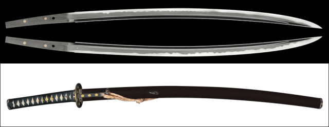 【売約済】商品番号：V-2092　薙刀直し刀　法城寺国光（無銘）　貞宗三哲　第二十七回特別重要刀剣指定品　拵え付き