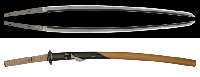 【商談中】商品番号：V-2144　刀　(金象嵌銘)則重　第六十八回重要刀剣指定品(令和四年)(二〇二二)　拵え付き　※価格はお問い合わせください