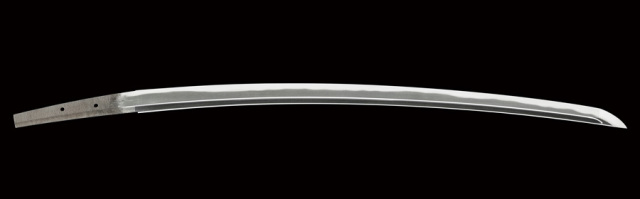 【売約済】商品番号：V-2172　刀　左国弘(無銘)　第二十四回重要刀剣指定品(昭和五十一年)(一九七六)　本阿弥日洲先生鞘書き有り