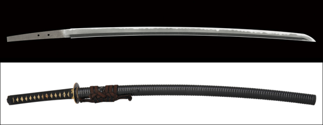 【売約済】商品番号：V-2181　刀　源清麿(無銘)　保存刀剣鑑定書付き　拵え付き(特別保存刀装具鑑定書付き)