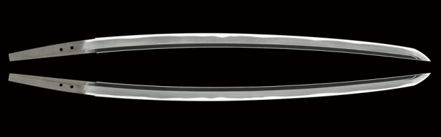 【売約済】商品番号：V-2183　刀　無銘(伝相州貞宗)　第十二回重要刀剣指定品(昭和三十九年)(一九六四)　探山先生鞘書き有り　本阿弥光忠折紙付き(宝永七年)(一七一〇)　大和国郡山藩主柳沢家伝来品