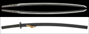 【売約済】商品番号：V-2194　刀　（金象嵌銘）貞宗　本阿（花押）（光純）（十五代）　第五十五回重要刀剣指定品（平成二十一年）（二〇〇九）　拵え付き（保存刀装具鑑定書付き）