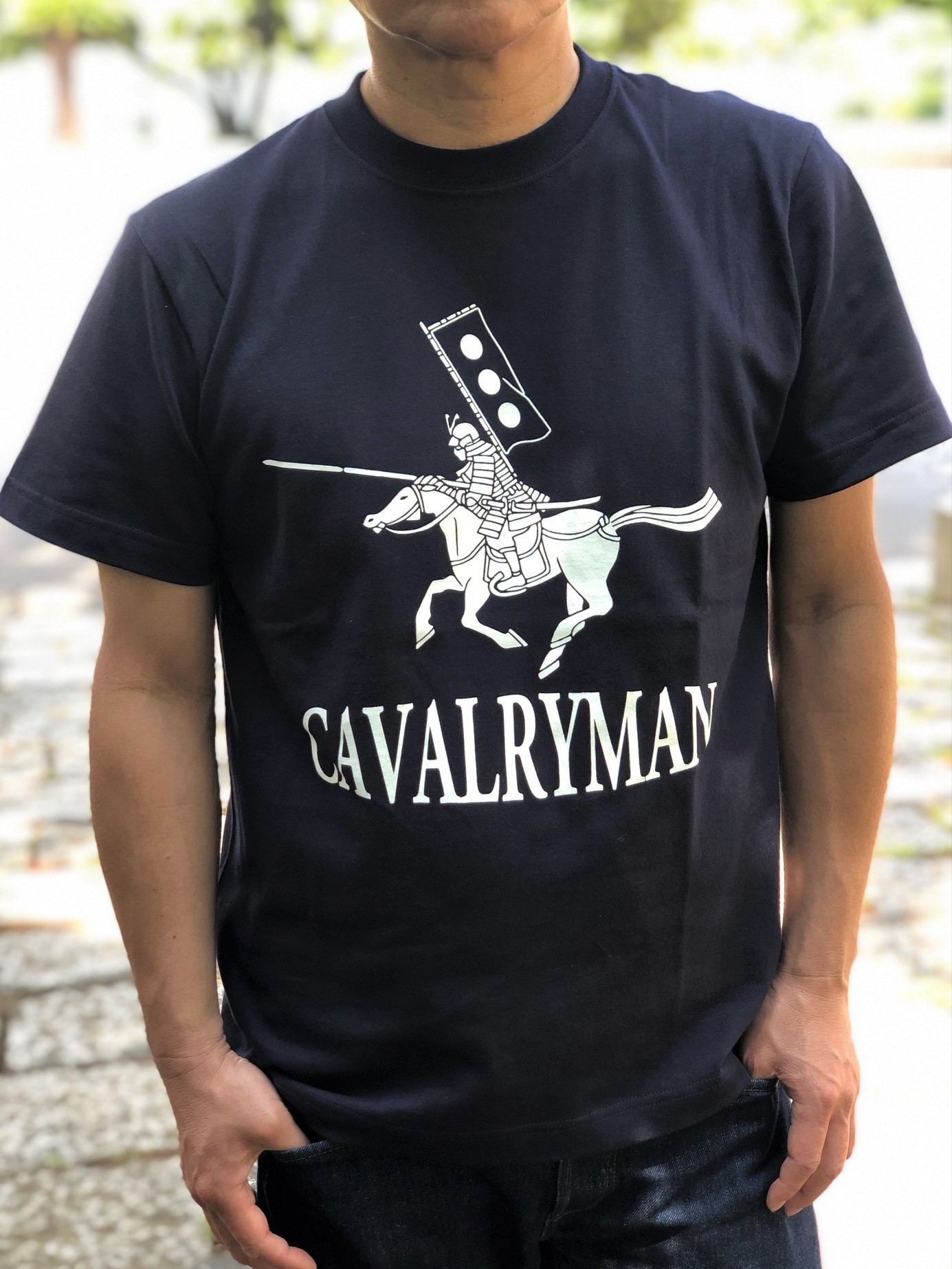 大谷吉継軍騎馬兵Tシャツ　ー関ケ原の戦いー　侍気分戦国Tシャツ