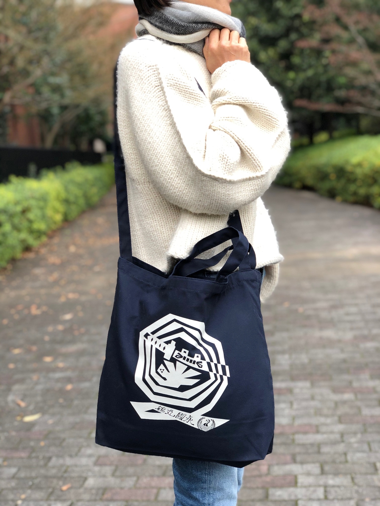 鶴丸国永ショルダートートバッグ 侍気分 鎌倉 刀剣グッズ