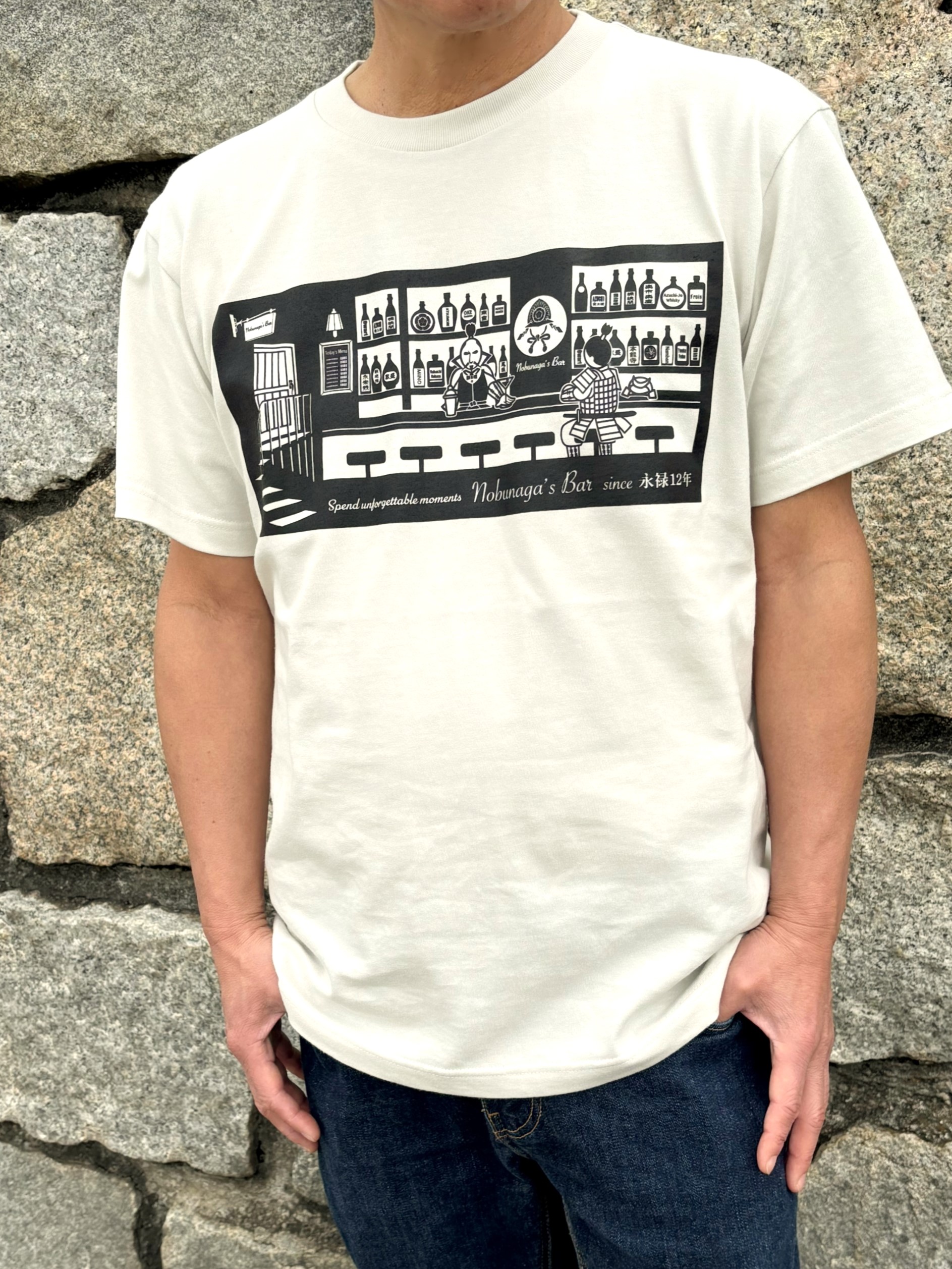 信長のバーTシャツ　忘れられないひと時を