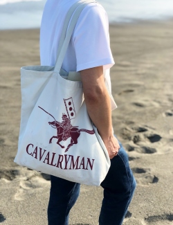 関ヶ原合戦　大谷吉継軍戦騎馬兵ラージトートバッグ