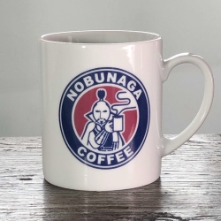 信長コーヒー　マグカップ　国産美濃焼 侍気分オリジナル戦国グッズ