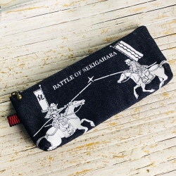 関ヶ原の戦いデニムペンケース