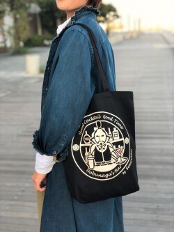 織田信長トートバッグ　Nobunaga`s Barロゴトート