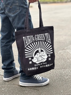 秀吉公製茶本舗トートバッグ　太閤殿下のお茶　侍気分戦国グッズ
