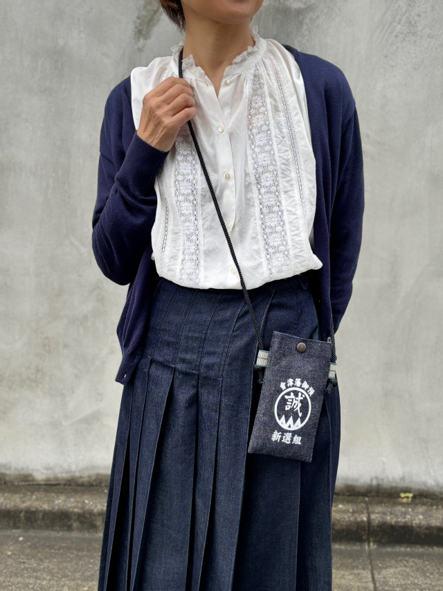 会津藩お預り 新選組スマホポーチ 文久3年3月浪士組は会津藩お預り身分