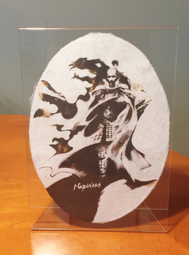 織田信長 シール 織田信長ステッカー2【御歌頭画】