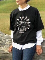 承久の乱　北条政子の演説ビッグシルエットTシャツ