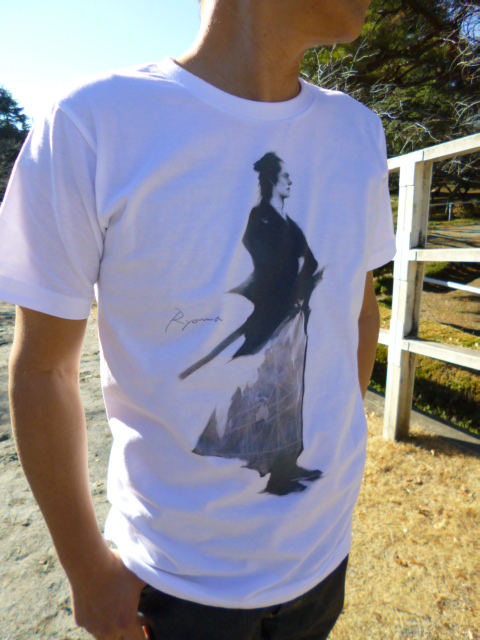 坂本龍馬tシャツ 侍気分オリジナル商品 坂本龍馬tシャツ 侍気分オリジナル商品