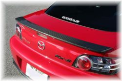 ＲＸ－８・ＳＥ３Ｐ用カーボン製リヤスポイラー／ＲＥＩＤＥＮ（雷電）シリーズ