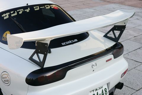 RX-7 FD3S用FRP製ｽｰﾊﾟｰVATMANｳｲﾝｸﾞ（GTｳｲﾝｸﾞ）／千葉県のﾛｰﾀﾘｰｴﾝｼﾞﾝ 